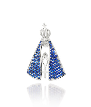 SILVER OUR LADY REVEALED PENDANT