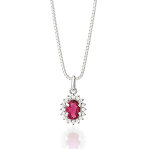 SILVER CHERRY PENDANT