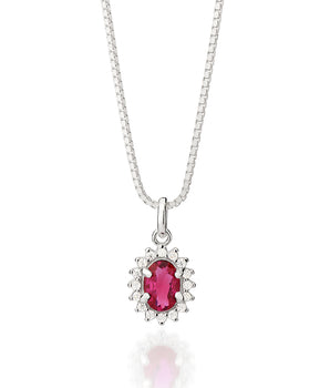 SILVER CHERRY PENDANT