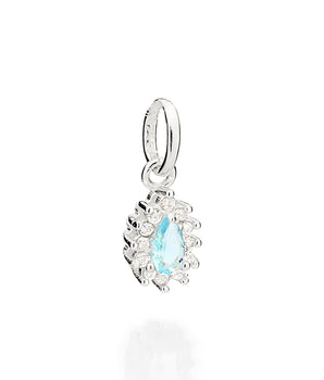 SILVER 925 SOMETHING BLUE PENDANT