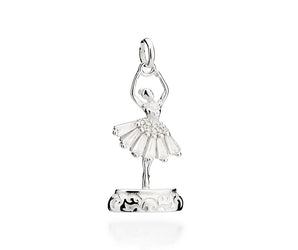 SILVER 925 BALLERINA PENDANT