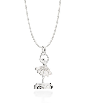 SILVER 925 BALLERINA PENDANT