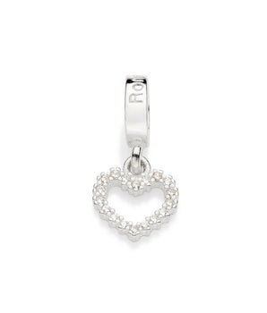 SILVER 925 HEART CHARM