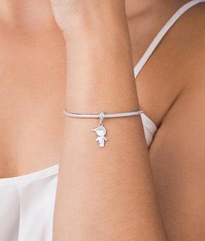 SILVER 925 BOY CHARM