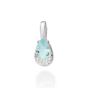 SILVER 925 MELTED SNOW PENDANT