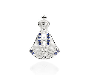 SILVER PENDANT WITH ZIRCONIA