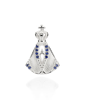 SILVER PENDANT WITH ZIRCONIA