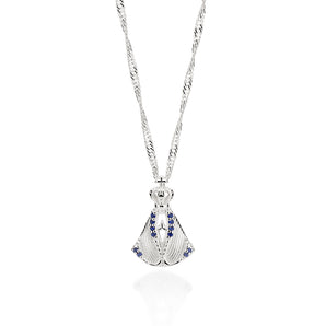 SILVER PENDANT WITH ZIRCONIA