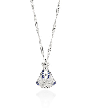 SILVER PENDANT WITH ZIRCONIA
