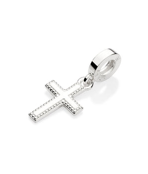 SILVER 925 CROSS CHARM