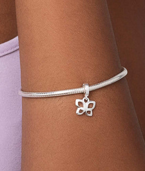SILVER 925 ROMMANEL BUTTERFLY CHARM