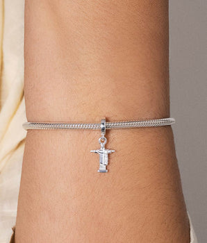 SILVER 925 CHRIST THE REDEEMER CHARM