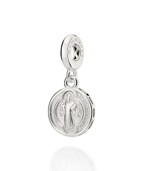 SILVER 925 SAINT BENEDICT CHARM