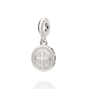 SILVER 925 SAINT BENEDICT CHARM
