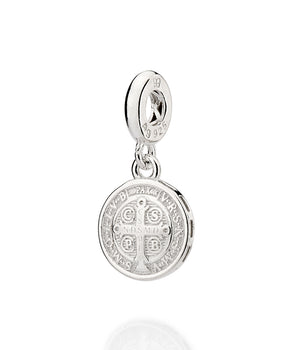SILVER 925 SAINT BENEDICT CHARM