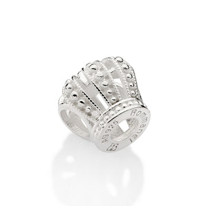 SILVER 925 ROYALTY CROWN CHARM