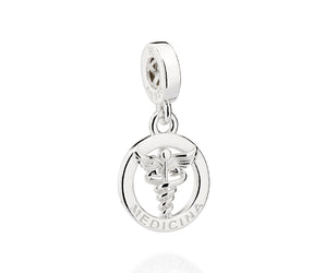 SILVER 925 MEDICINE CHARM