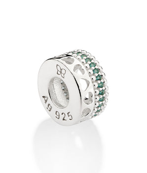 SILVERE 925 HEART STOPPER CHARM