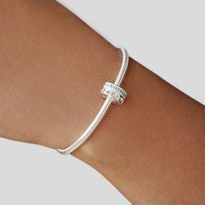 SILVERE 925 HEART STOPPER CHARM