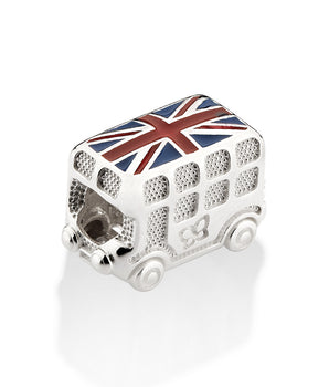 SILVER 925 ENGLAND BUS CHARM