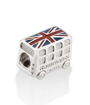 SILVER 925 ENGLAND BUS CHARM