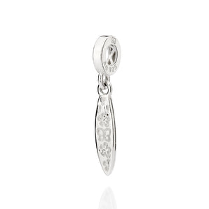 SILVER 925 SURFBOARD CHARM