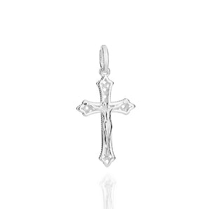 SILVER 925 VINTAGE CROSS PENDANT