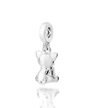 SILVER 925 CAT CHARM