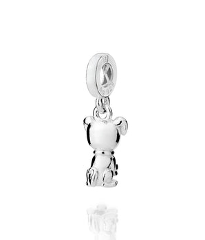SILVER 925 DOG CHARM