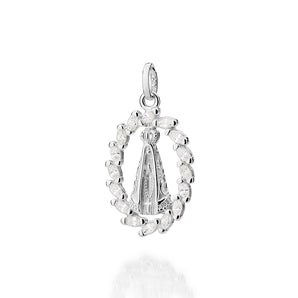 SILVER 925 OUR LADY APARECIDA PENDANT