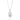 SILVER 925 OUR LADY REVEALED STUDDED PENDANT