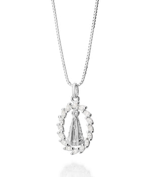 SILVER 925 OUR LADY APARECIDA PENDANT