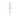 SILVER 925 THIN STUDDED CROSS PENDANT
