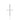SILVER 925 THIN STUDDED CROSS PENDANT