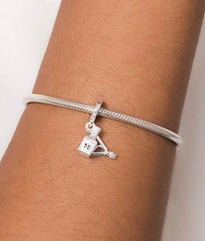 SILVER 925 STOPPER CHARM