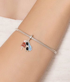 SILVER 925 BEACH KIT CHARM
