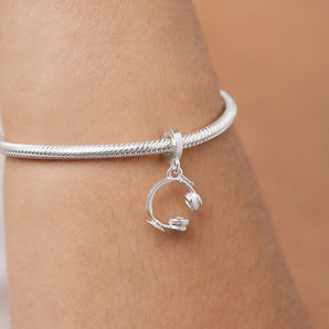 SILVER 925 BUTTERFLY BEATS CHARM