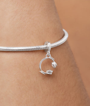SILVER 925 BUTTERFLY BEATS CHARM