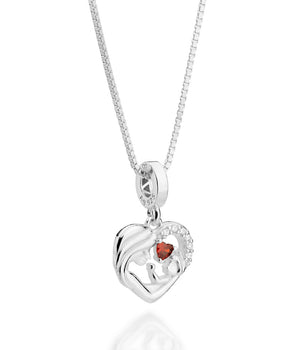 SILVER 925 MOTHER AND CHILD CHARM