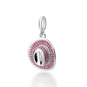 SILVER 925 RIDER'S COWBOY HAT PENDANT