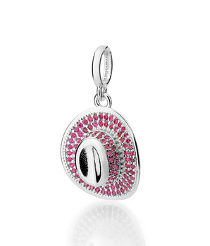 SILVER 925 RIDER'S COWBOY HAT PENDANT