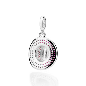 SILVER 925 RIDER'S COWBOY HAT PENDANT