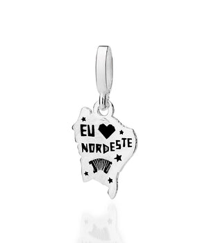 SILVER 925 FOREVER NORDESTE CHARM