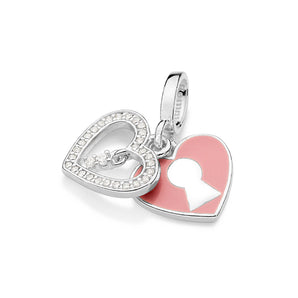 SILVER 925 LOVE CODE PENDANT