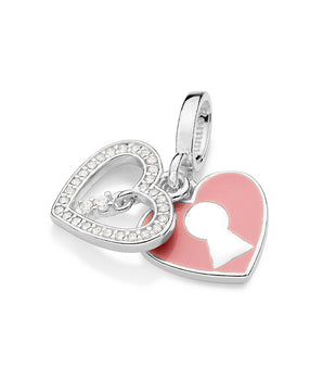 SILVER 925 LOVE CODE PENDANT