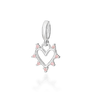 SILVER 925 SPARK HEART PENDANT