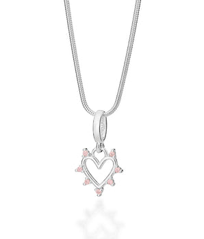 SILVER 925 SPARK HEART PENDANT
