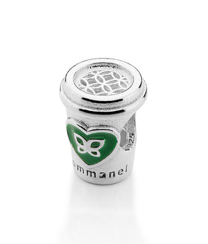SILVER 925 ROMMABUCKS COFFEE CHARM