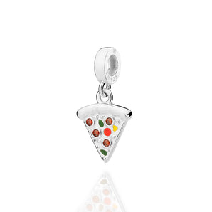 SILVER 925 PIZZA CHARM
