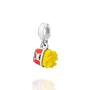 SILVER 925 FRENCH FRIES CHARM